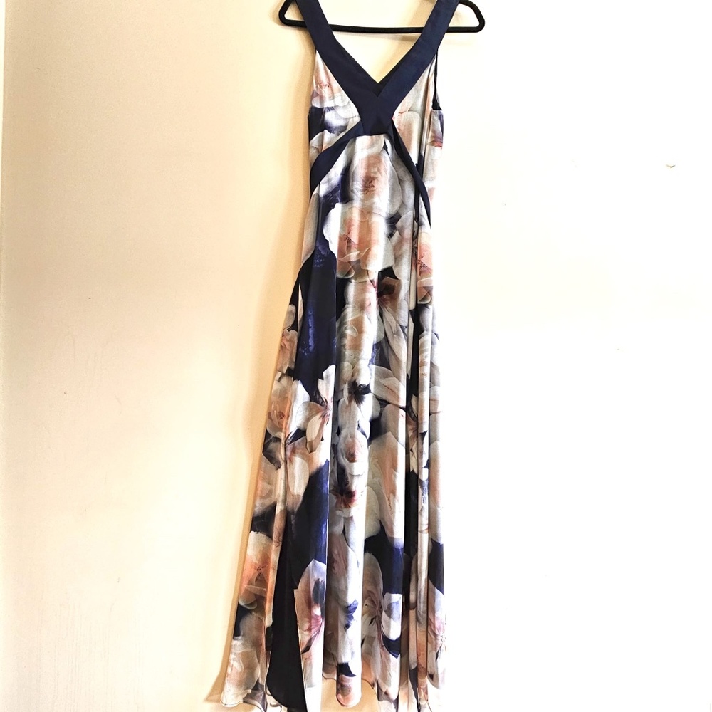 RW-Co long flowing chiffon summer dress